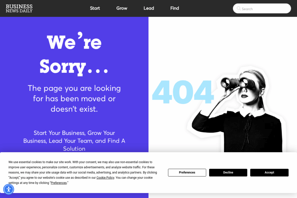 Screenshot of www.businessnewsdaily.com