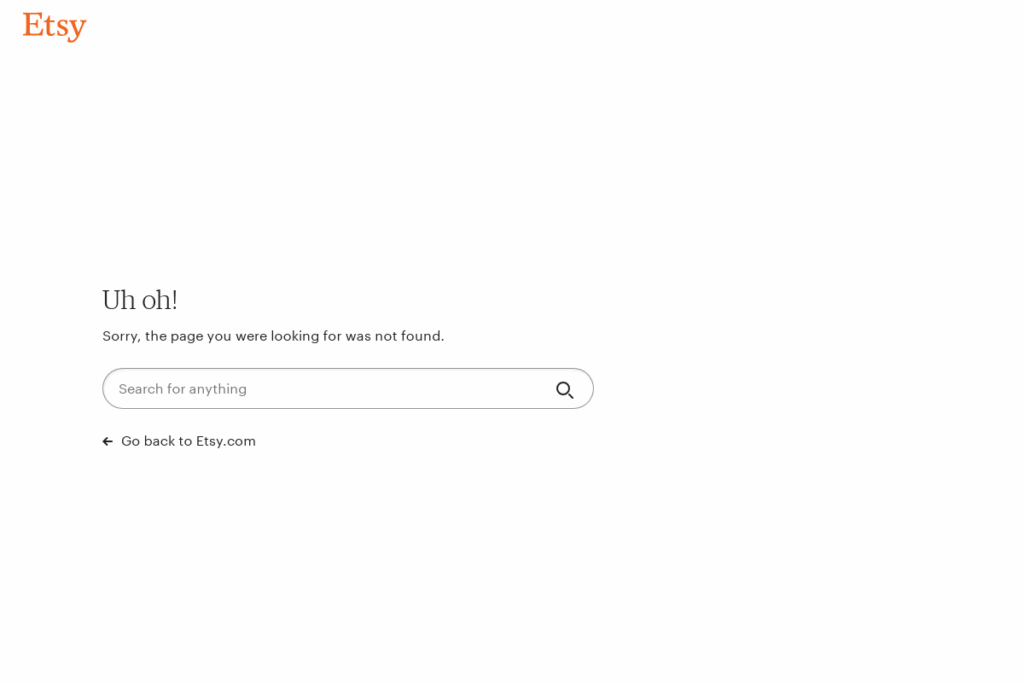 Screenshot of www.etsy.com
