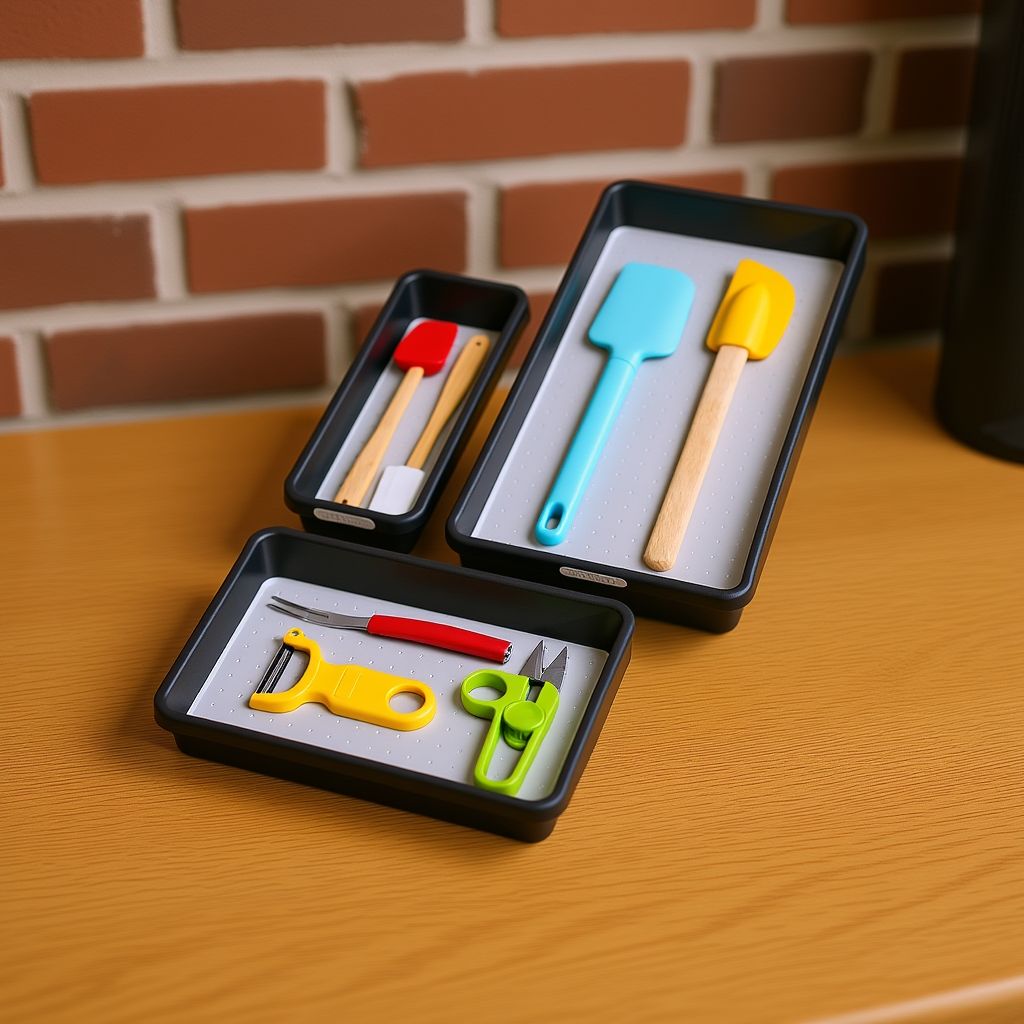 madesmart Classic 3-Tray Bin Pack