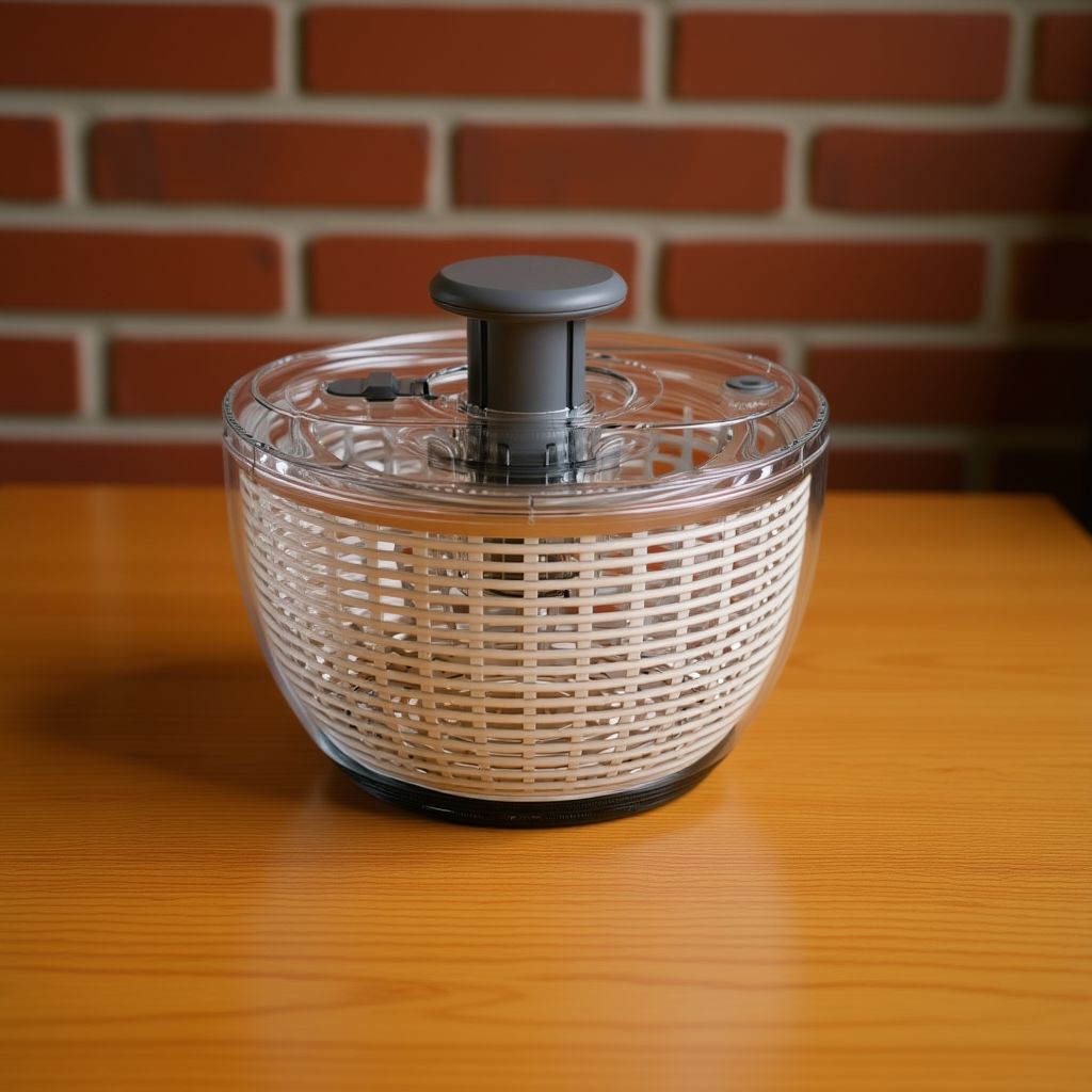 X&E Large 6-Quart Salad Spinner