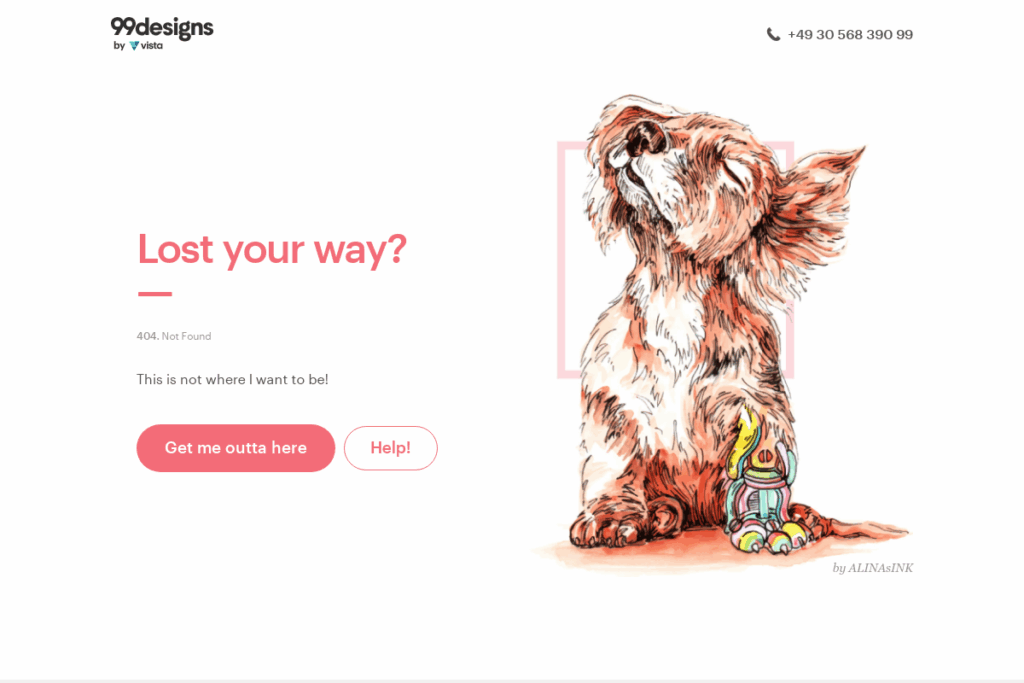 Screenshot of 99designs.com