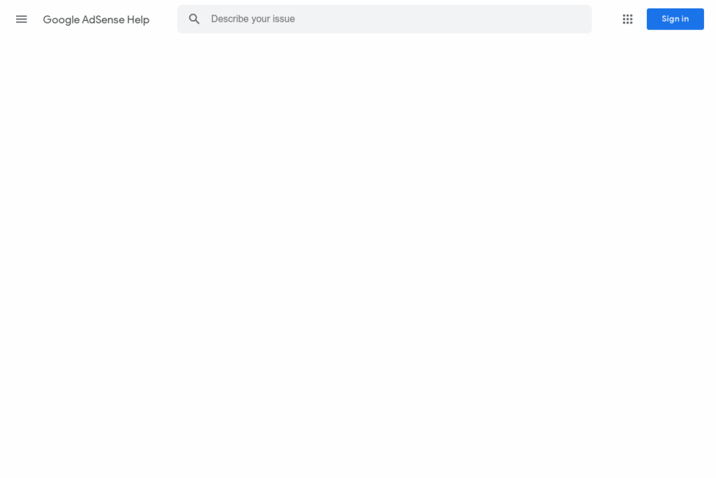 Screenshot of support.google.com