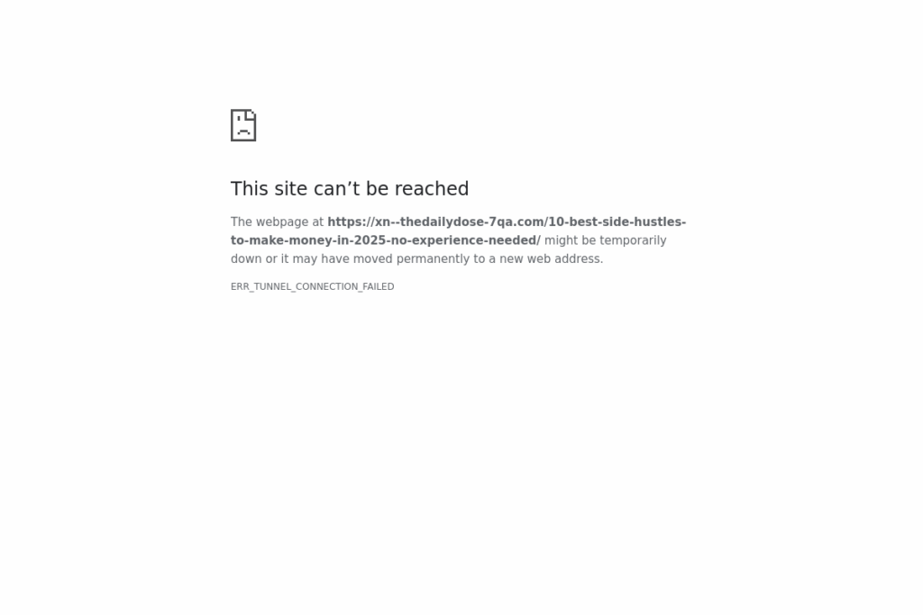 Screenshot of thedailydose.com