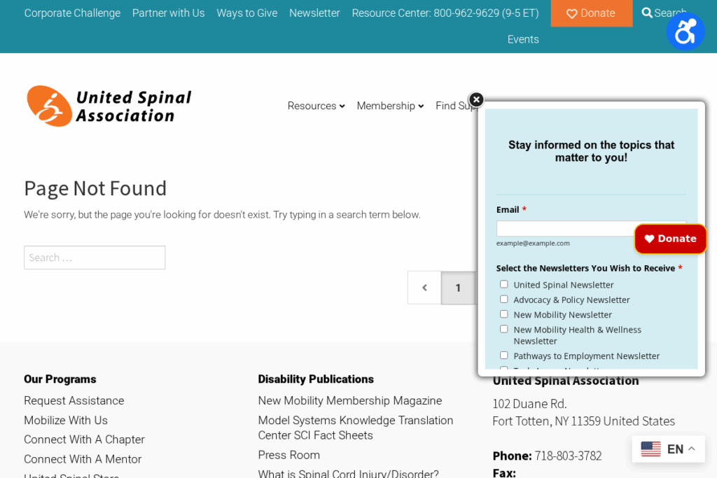 Screenshot of www.ablethrive.com