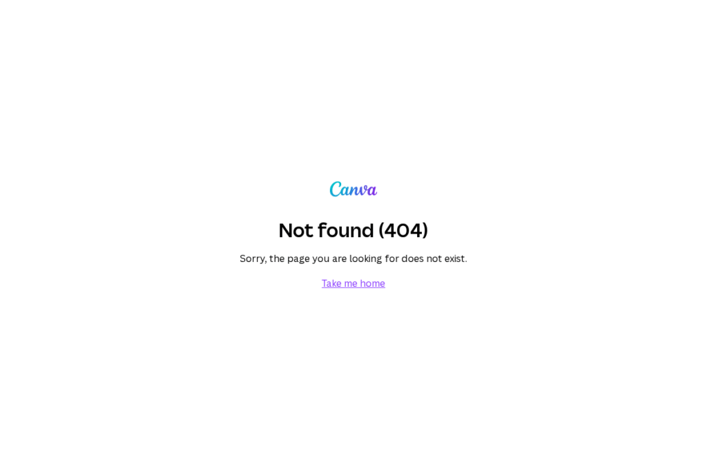 Screenshot of www.canva.com