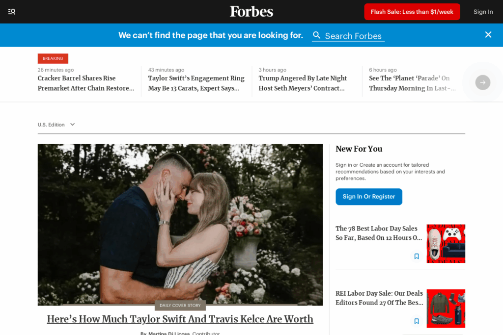 Screenshot of www.forbes.com