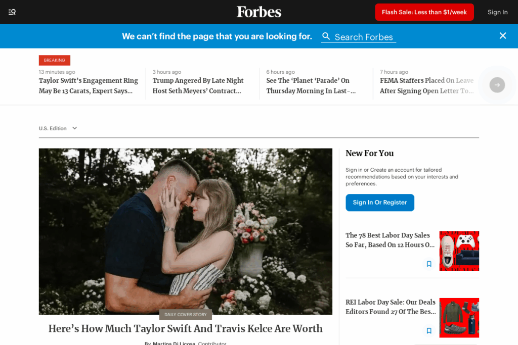 Screenshot of www.forbes.com