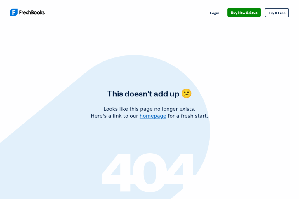 Screenshot of www.freshbooks.com