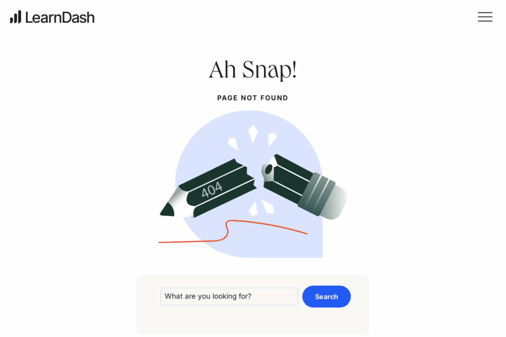 Screenshot of www.learndash.com