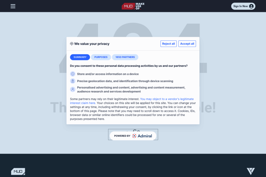 Screenshot of www.makeuseof.com