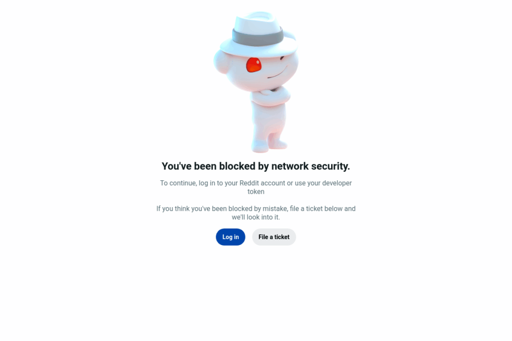 Screenshot of www.reddit.com