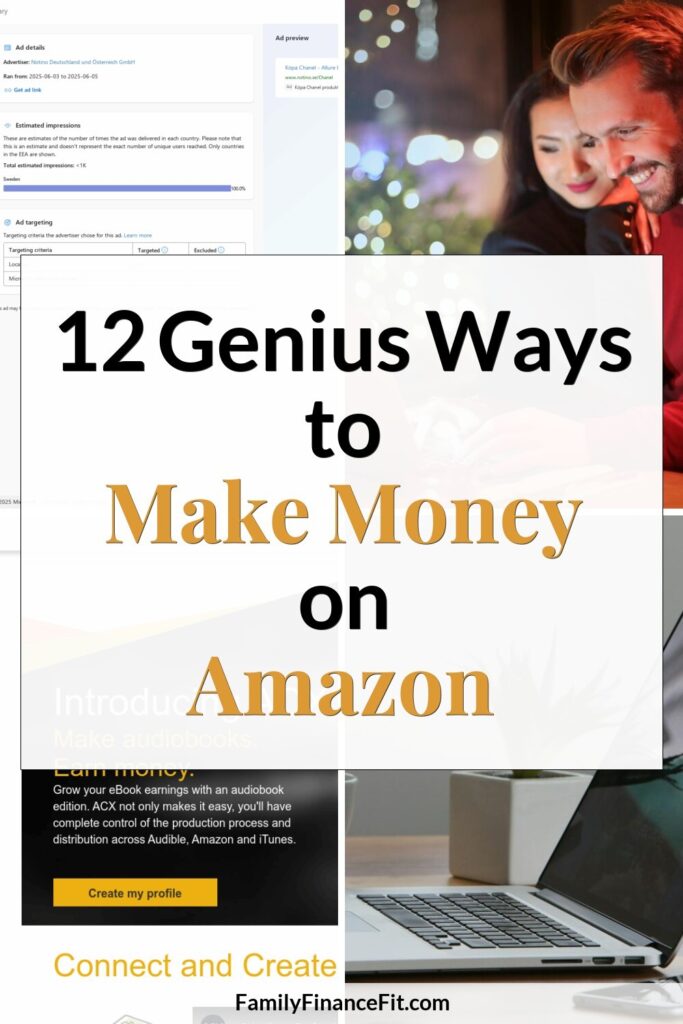 12 Practical Ways to Make Money on Amazon (Without Guesswork) Pinterest Pin Image