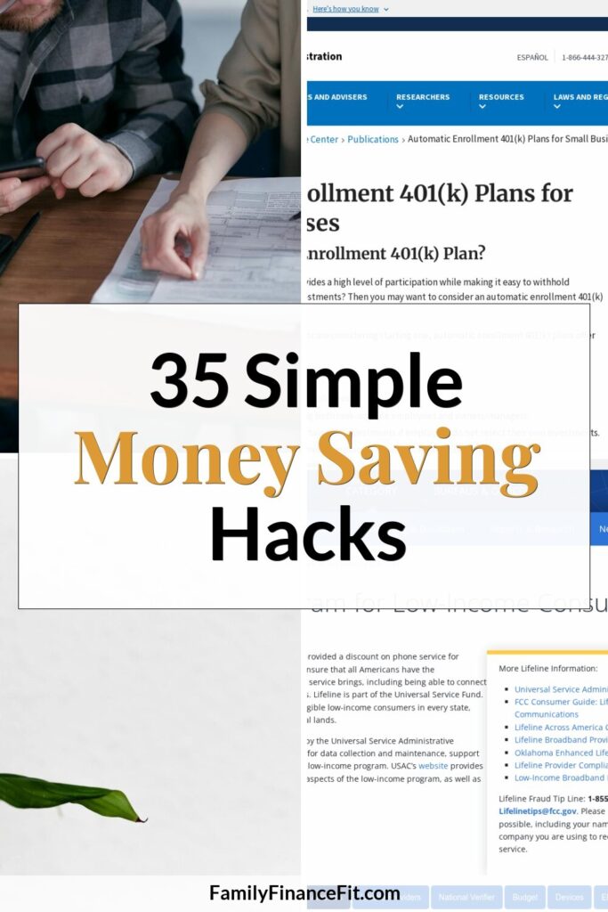 35 Practical Ways To Save Money (Without Upending Your Life) Pinterest Pin Image