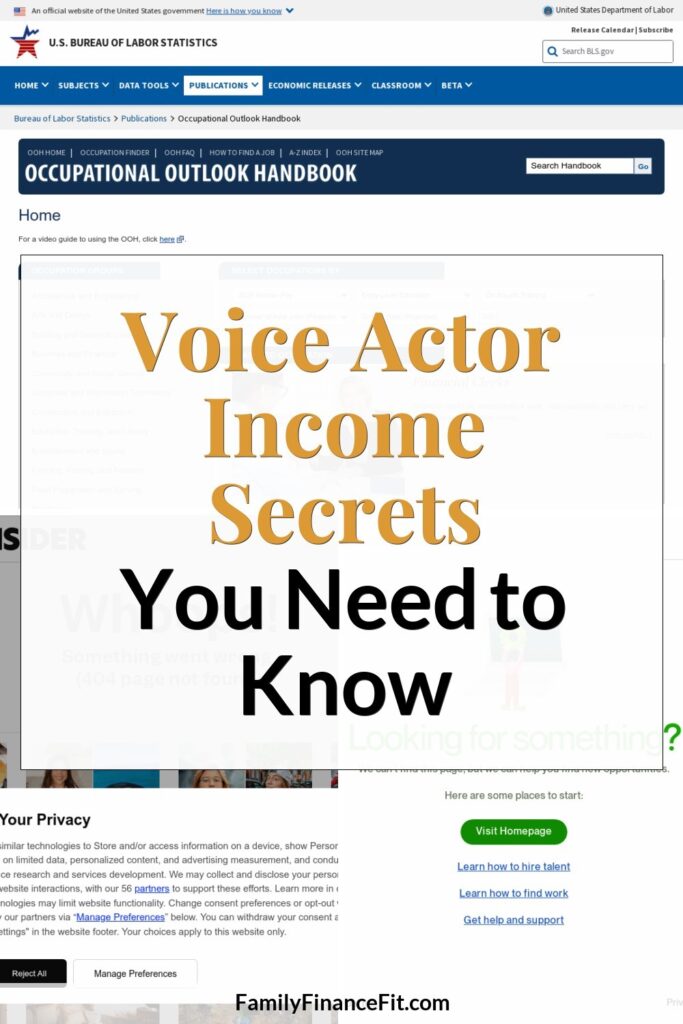 Do Voice Actors Get Paid Well? Exploring Income and Opportunity Pinterest Pin Image