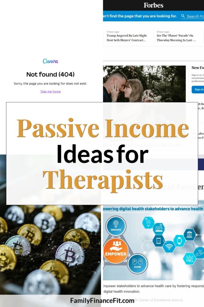 How to Create Passive Income as a Therapist: A Step-by-Step Guide Pinterest Pin Image