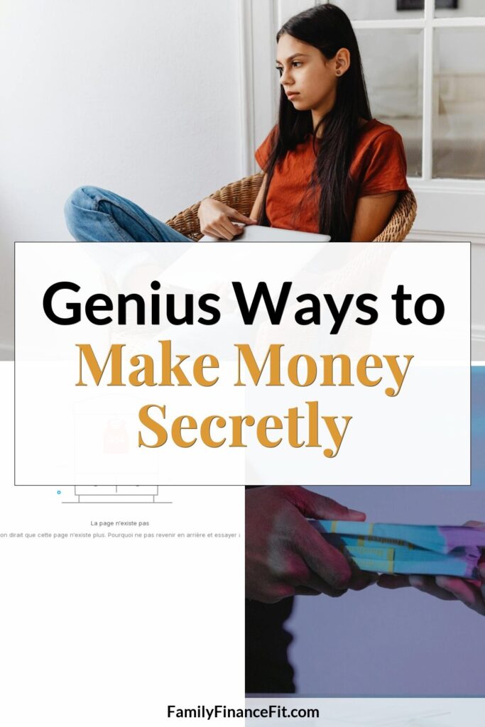 How to Make Money Without Your Parents Knowing: A Step-by-Step Guide Pinterest Pin Image