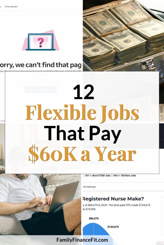 Jobs That Pay $60K a Year: Flexible Paths to Solid Earnings Pinterest Pin Image