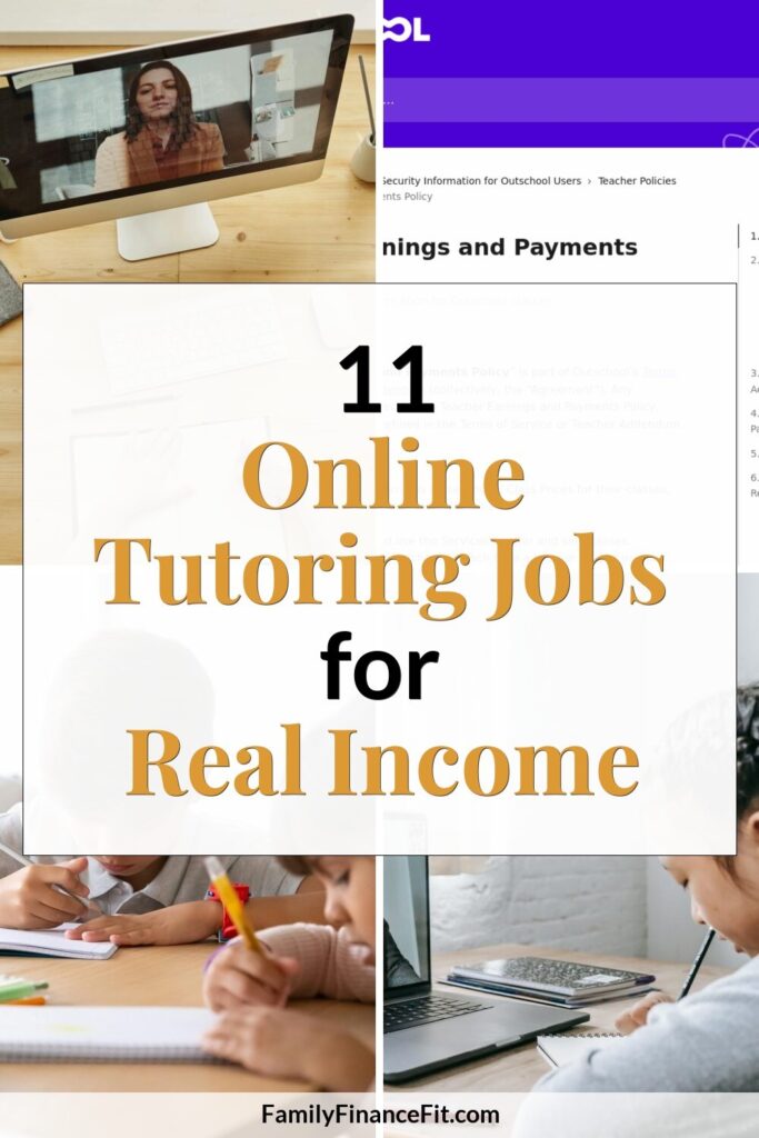11 Online Tutoring Jobs That Can Grow Into Real Income Pinterest Pin Image