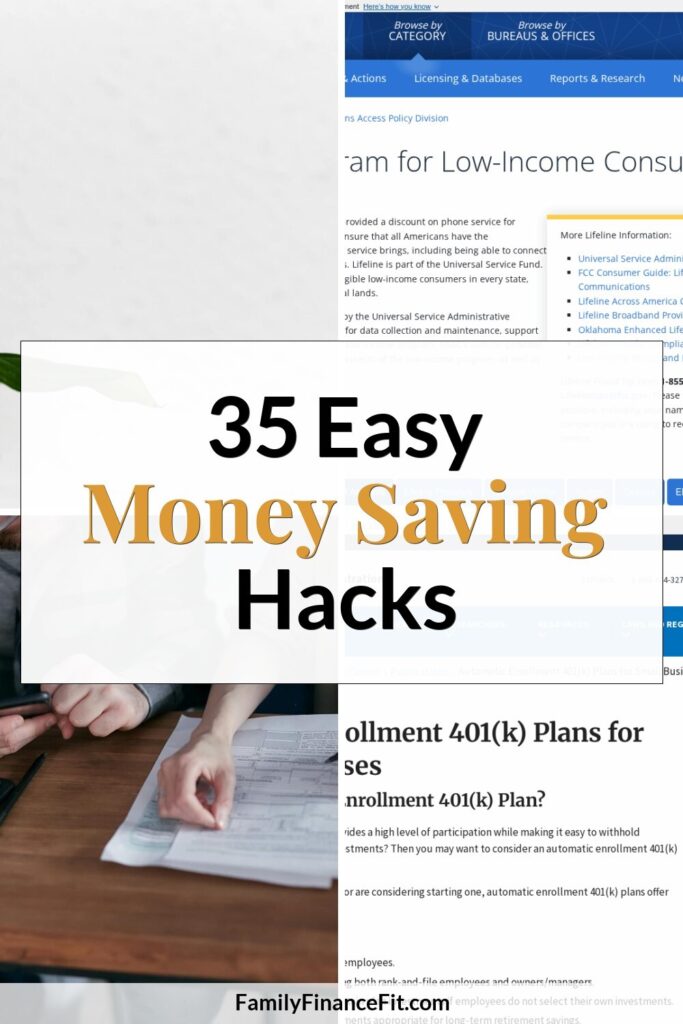 35 Practical Ways To Save Money (Without Upending Your Life) Pinterest Pin Image