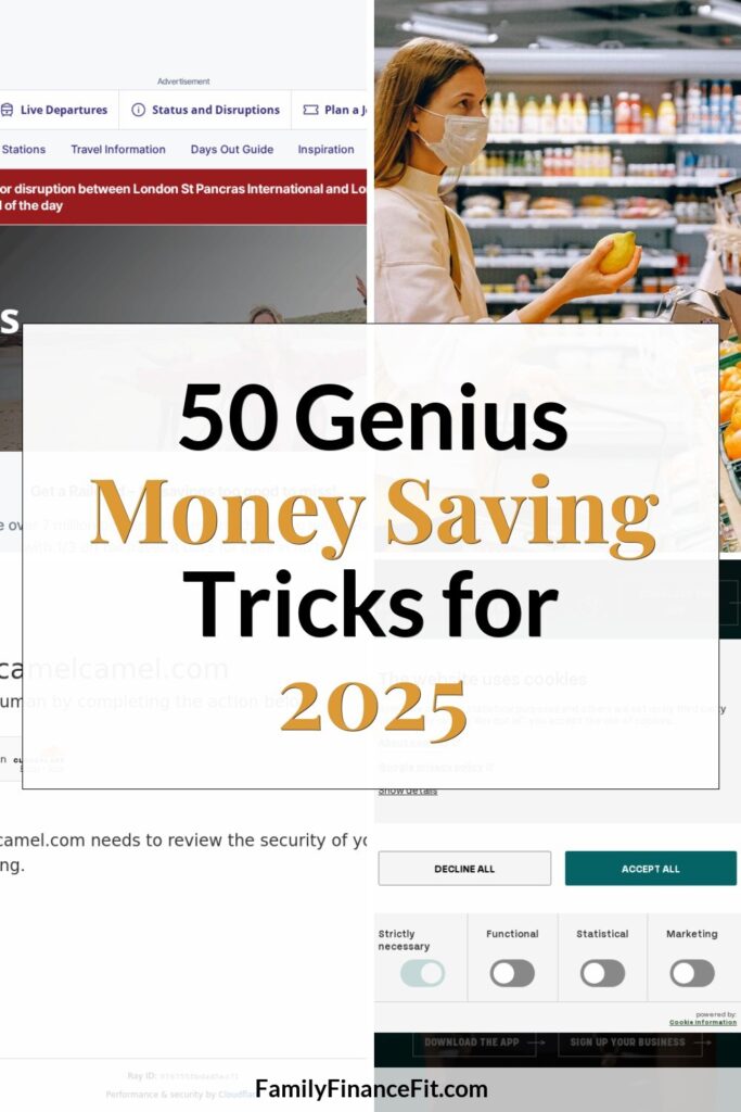 50 Proven Ways To Save Money in 2025 Pinterest Pin Image