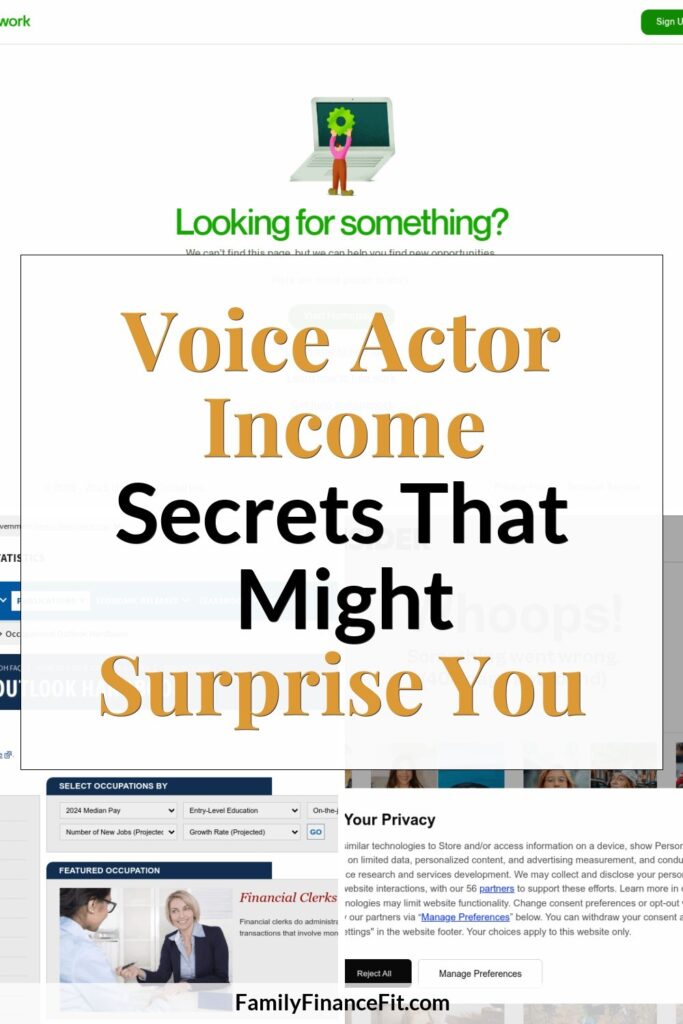 Do Voice Actors Get Paid Well? Exploring Income and Opportunity Pinterest Pin Image