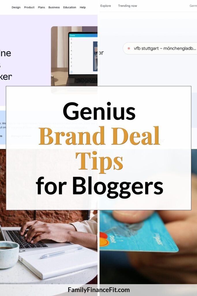 How to Get Paid Brand Deals for Blogging & Online Business Pinterest Pin Image