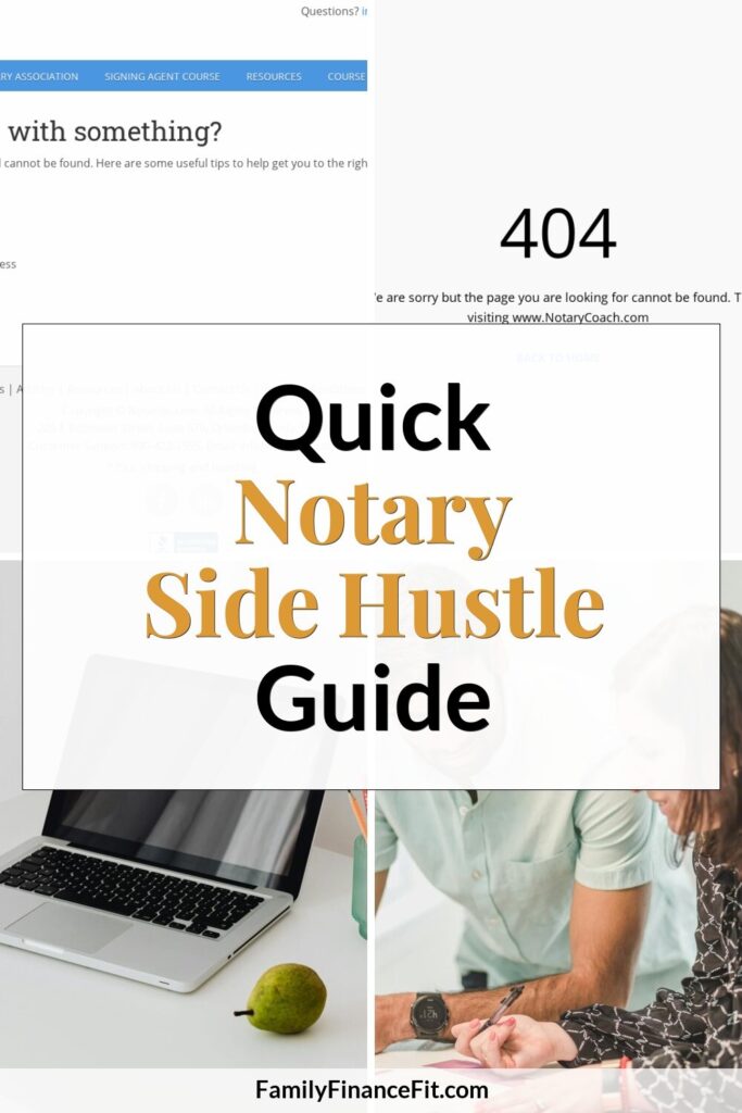 How to Make Money as a Notary: Step-by-Step Guide for Side Hustlers Pinterest Pin Image