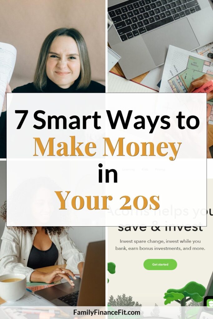 How to Make Money in Your 20s: A Clear, Flexible Guide to Growing Your Wealth Pinterest Pin Image
