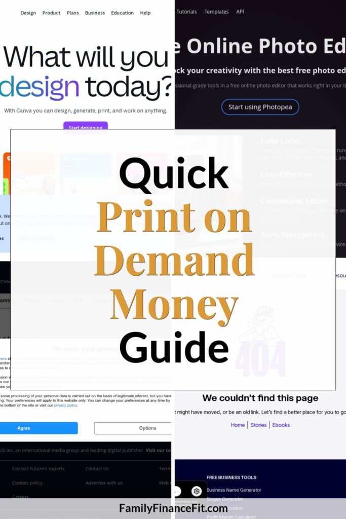 How to Make Money with Print on Demand: A Step-by-Step Guide Pinterest Pin Image