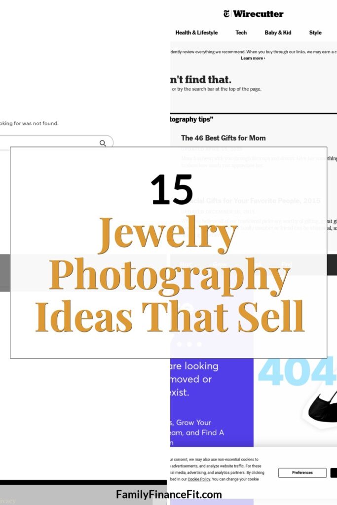 Jewelry Business Photo Ideas: Inspire and Sell Your Creations Pinterest Pin Image