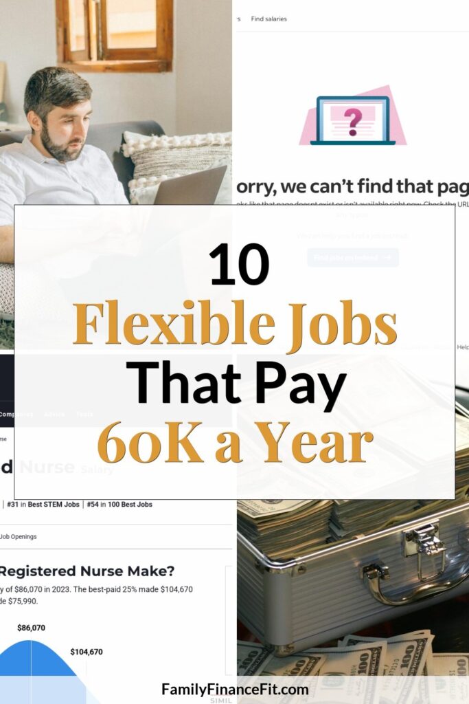 Jobs That Pay $60K a Year: Flexible Paths to Solid Earnings Pinterest Pin Image
