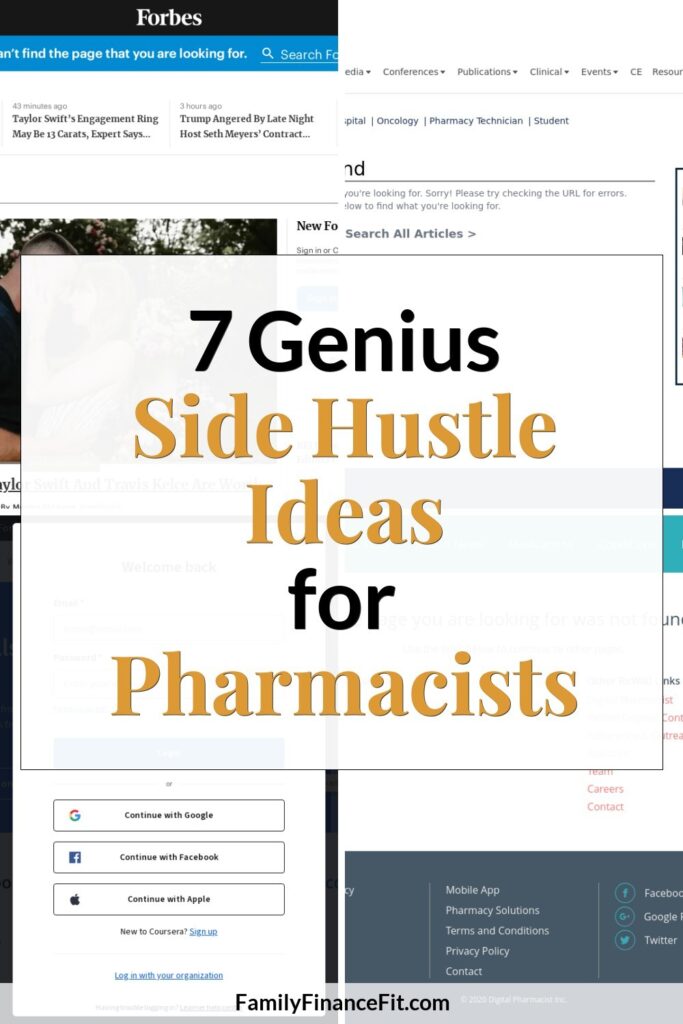 7 Inspiring Business Ideas for Pharmacists Seeking Side Hustles Pinterest Pin Image