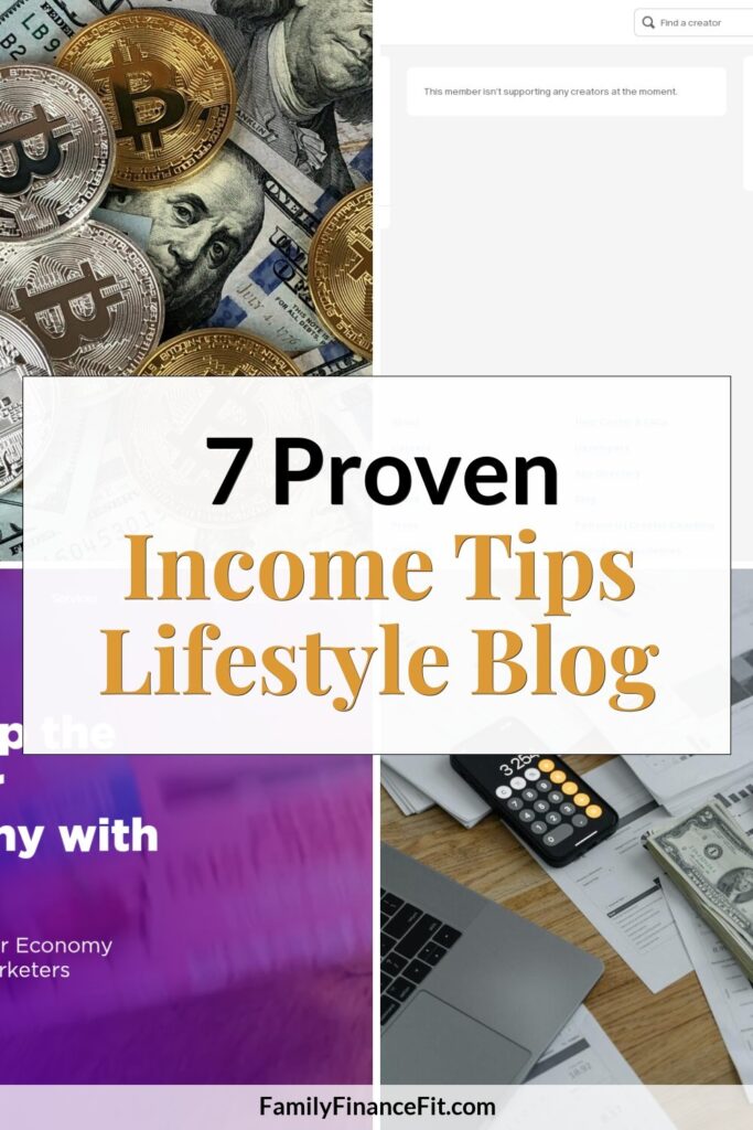 How Do Lifestyle Blogs Make Money? Your 7-Step Guide to Profitable Blogging Pinterest Pin Image