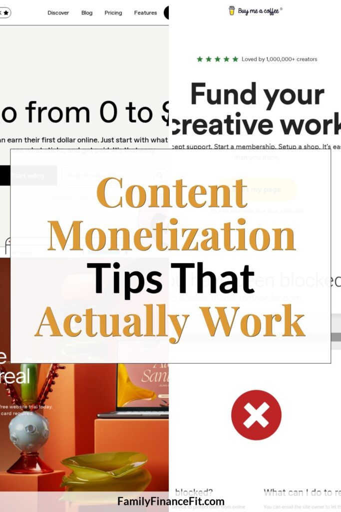 How to Get Paid for Content: A Practical Guide for Blogging & Online Business Pinterest Pin Image