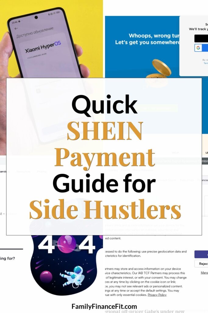 How to Get Paid on SHEIN: A Step-by-Step Guide for Side Hustlers Pinterest Pin Image