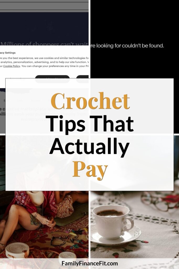 How to Get Paid to Crochet: Turn Your Creative Passion Into Profit Pinterest Pin Image