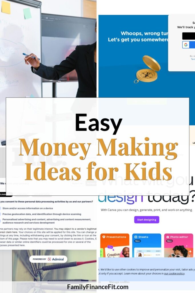 How to Sell Ideas for Kids to Make Money: A Step-by-Step Guide Pinterest Pin Image