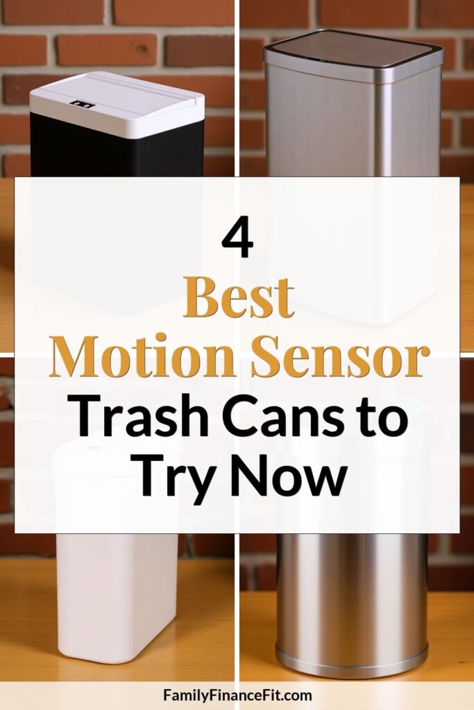 The 4 Best Motion Sensor Trash Cans of 2025 Pinterest Pin Image