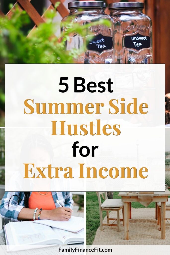 Top 5 Summer Side Hustles to Boost Your Income (and Your Freedom) Pinterest Pin Image