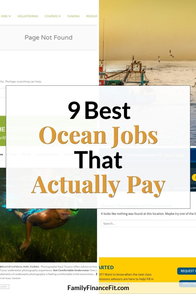 Top Jobs for Ocean Lovers That Actually Pay Pinterest Pin Image