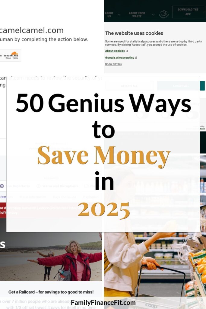 50 Proven Ways To Save Money in 2025 Pinterest Pin Image