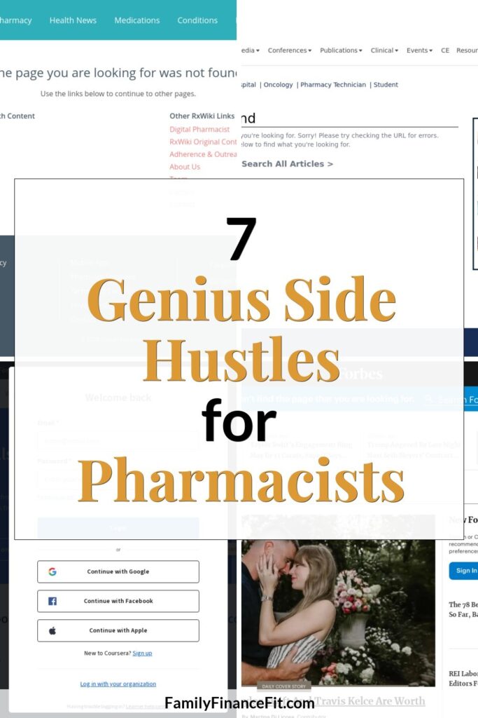 7 Inspiring Business Ideas for Pharmacists Seeking Side Hustles Pinterest Pin Image