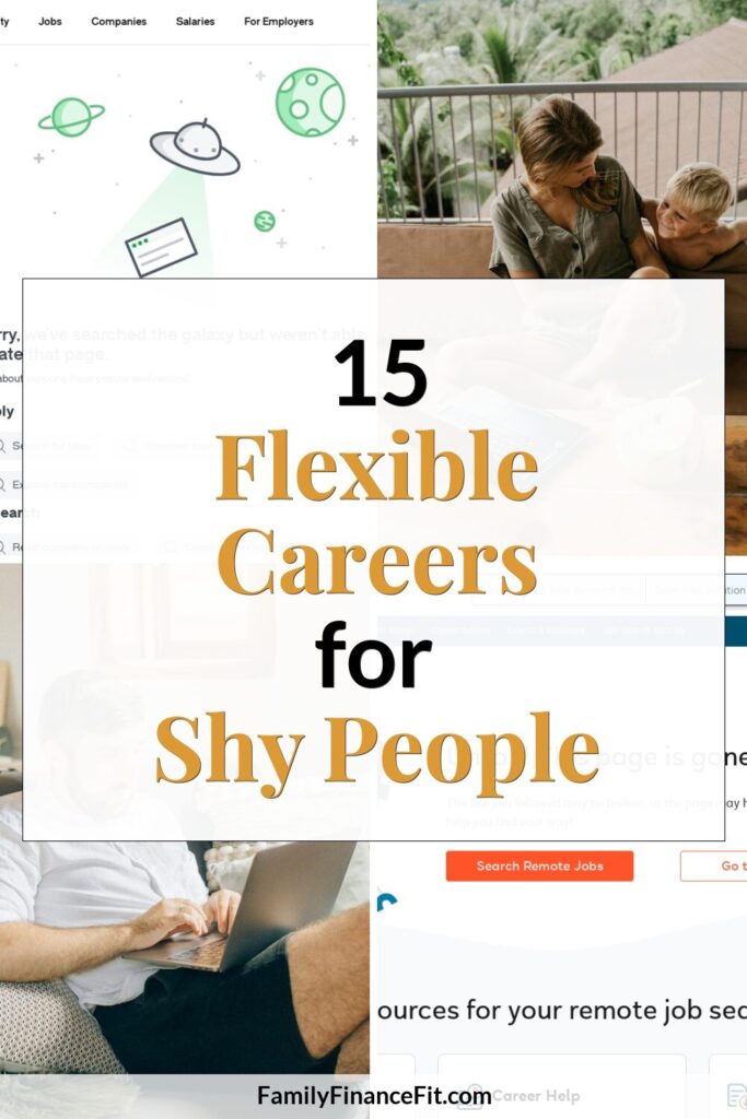 Best Jobs for Shy People: Side Hustles and Flexible Careers that Fit Your Style Pinterest Pin Image