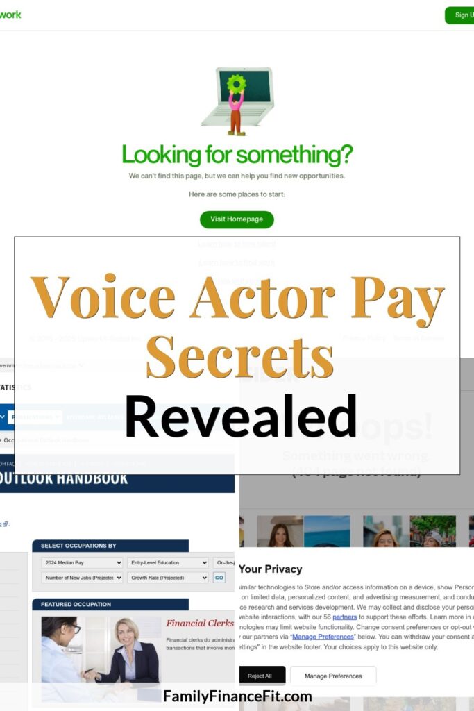 Do Voice Actors Get Paid Well? Exploring Income and Opportunity Pinterest Pin Image
