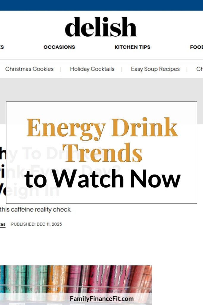 Energy Drink Craze Sparks New Products and Raises Old Questions Pinterest Pin Image