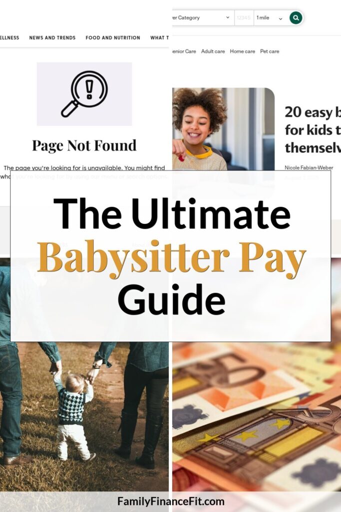 How Much Should a Babysitter Get Paid? A Real-World Guide for Parents and Sitters Pinterest Pin Image