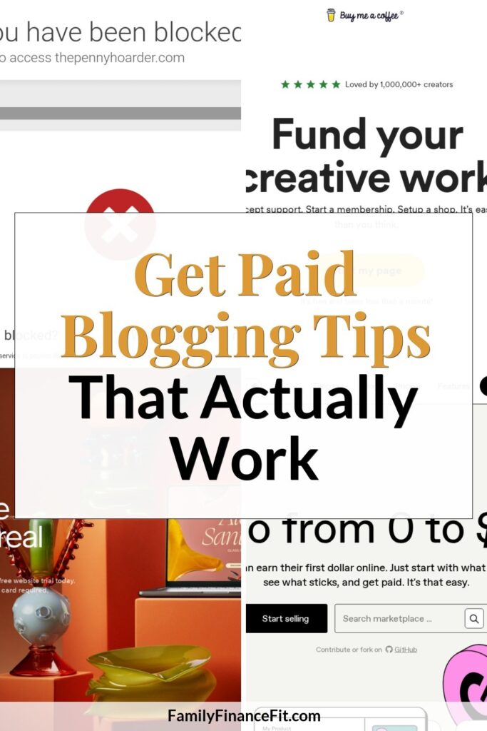 How to Get Paid for Content: A Practical Guide for Blogging & Online Business Pinterest Pin Image