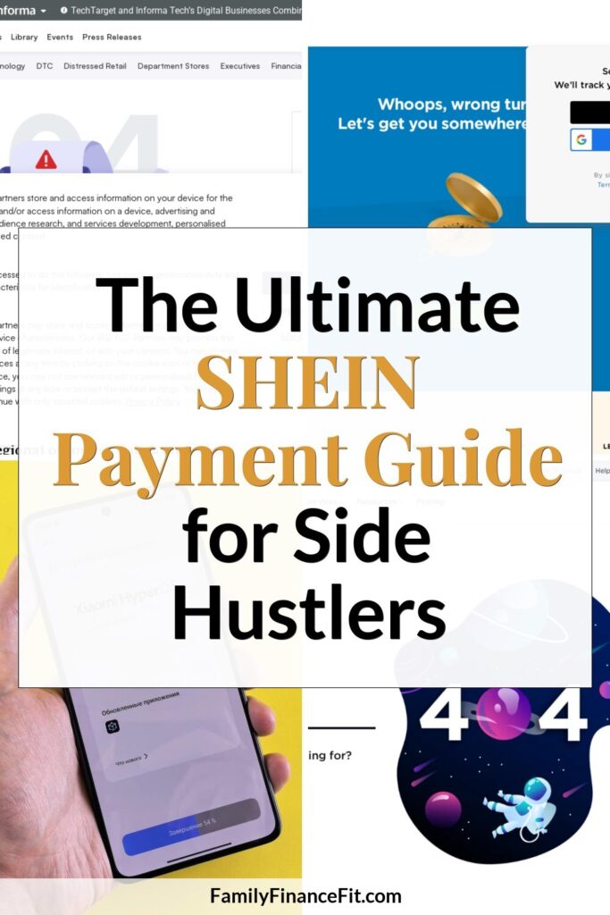 How to Get Paid on SHEIN: A Step-by-Step Guide for Side Hustlers Pinterest Pin Image