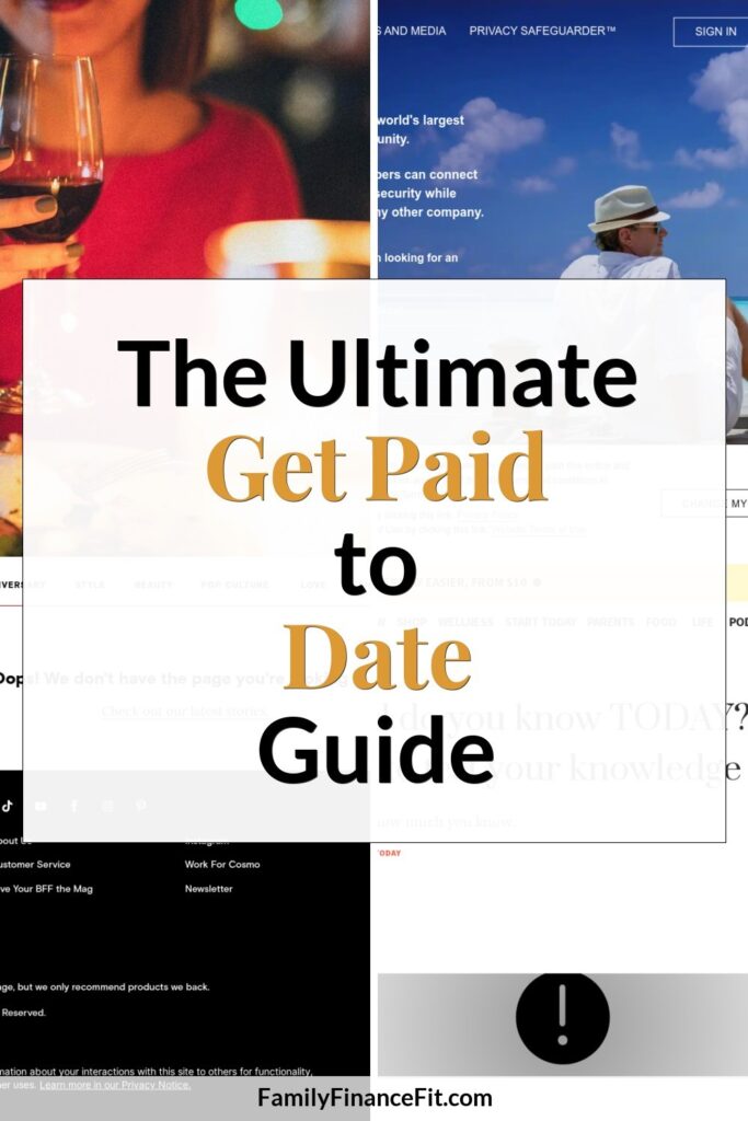 How to Get Paid to Go on Dates: A Step-by-Step Guide to a Profitable Side Hustle Pinterest Pin Image