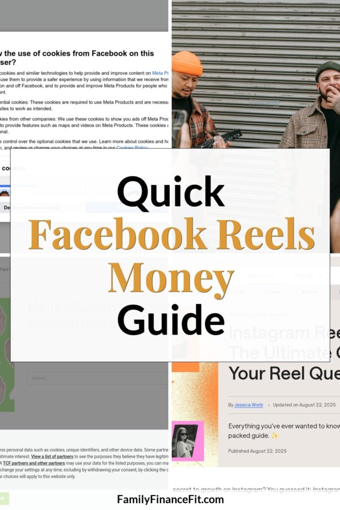 How to Make Money from Facebook Reels: A Step-by-Step Guide Pinterest Pin Image